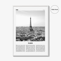 Paris Print Black and White No 1, Paris Wall Art, Paris Poster, Paris Photo, Paris Decor, Eiffel Tower, France, Île-de-France, Française