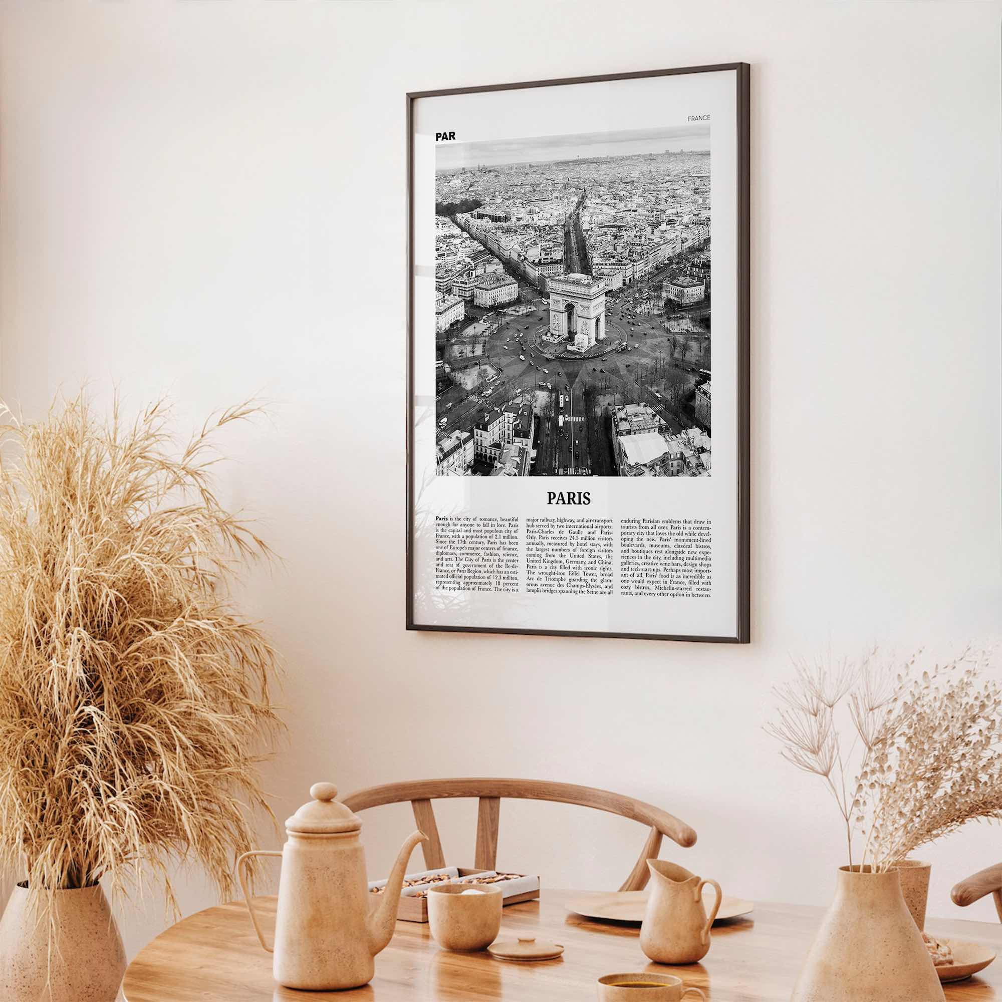 Paris Print Black and White No 3, Paris Wall Art, Paris Poster, Paris Photo, Paris Decor, Eiffel Tower, France, Île-de-France, Française