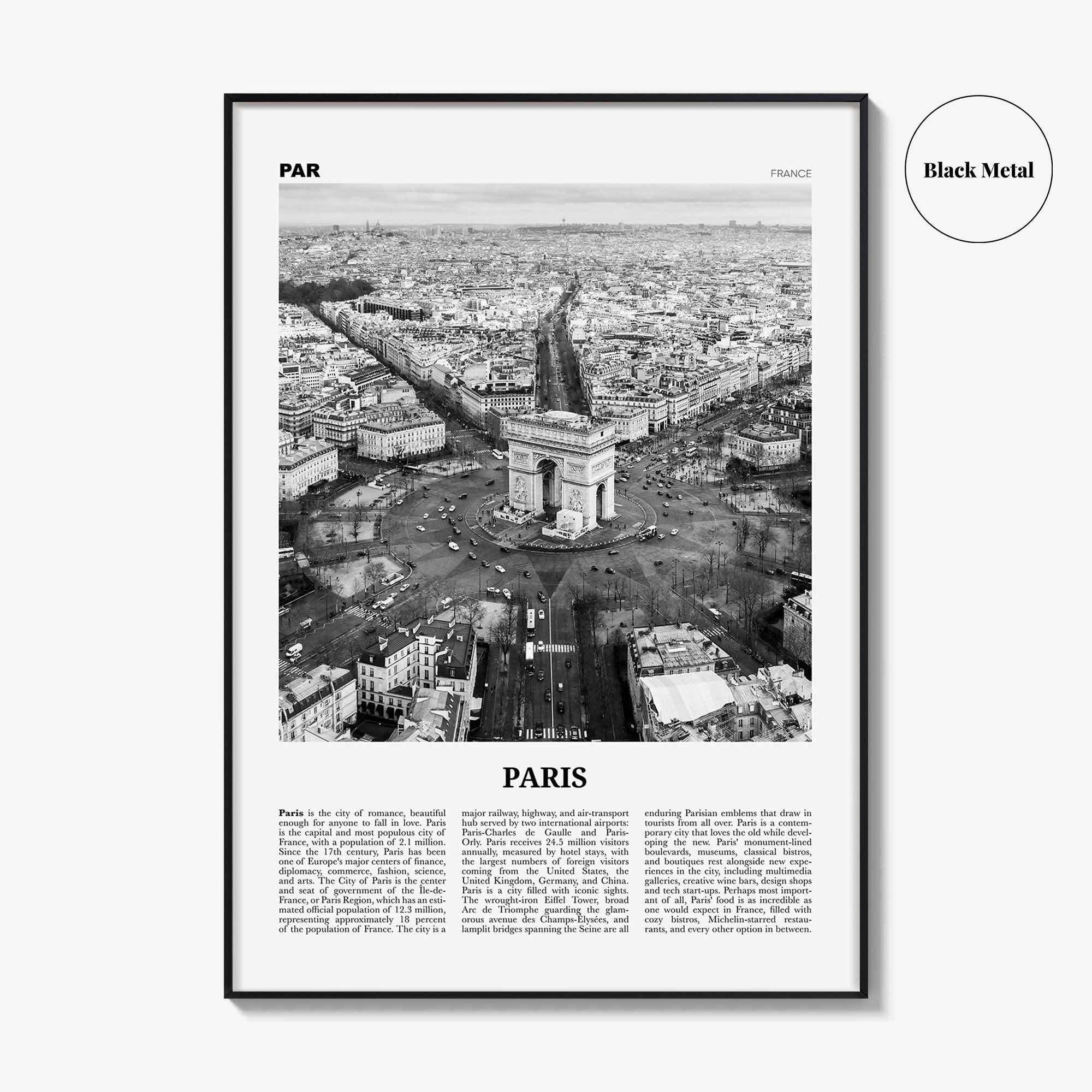 Paris Print Black and White No 3, Paris Wall Art, Paris Poster, Paris Photo, Paris Decor, Eiffel Tower, France, Île-de-France, Française