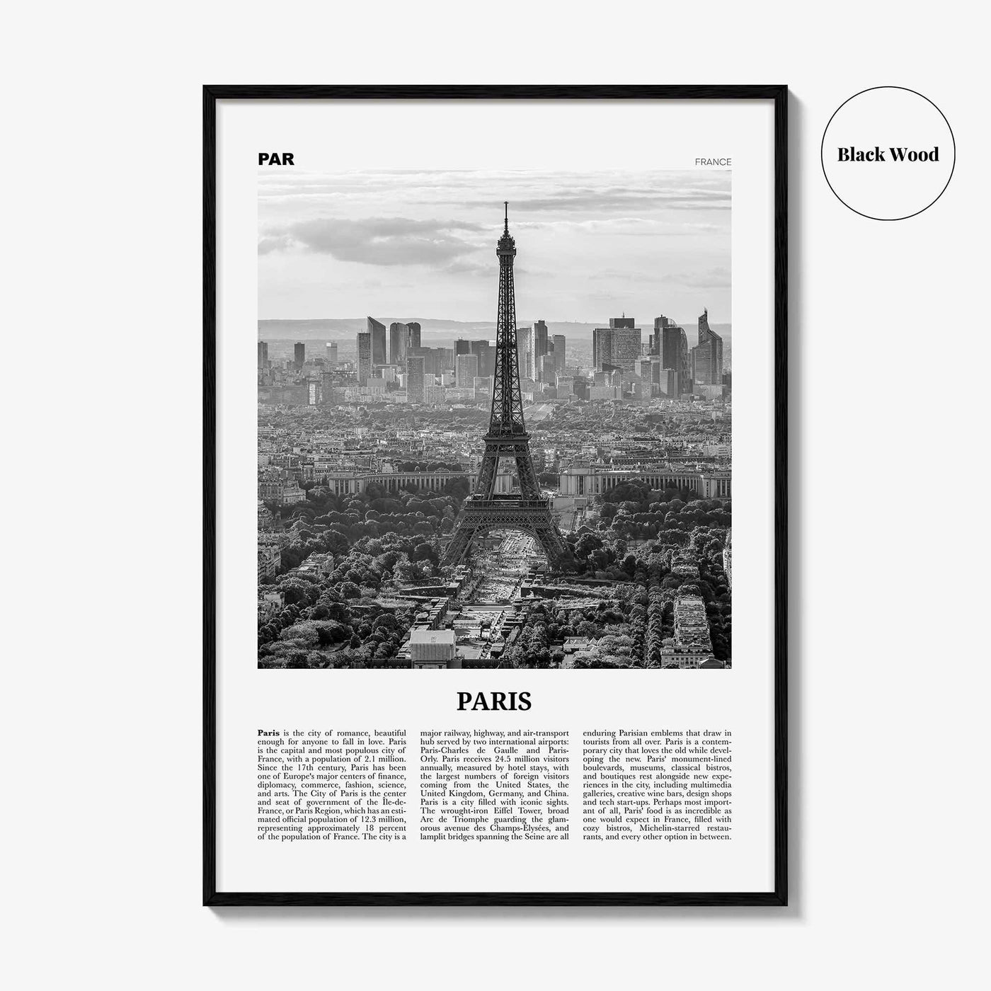 Paris Print Black and White No 4, Paris Wall Art, Paris Poster, Paris Photo, Paris Wall Décor, Paris Map, France