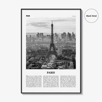 Paris Print Black and White No 4, Paris Wall Art, Paris Poster, Paris Photo, Paris Wall Décor, Paris Map, France