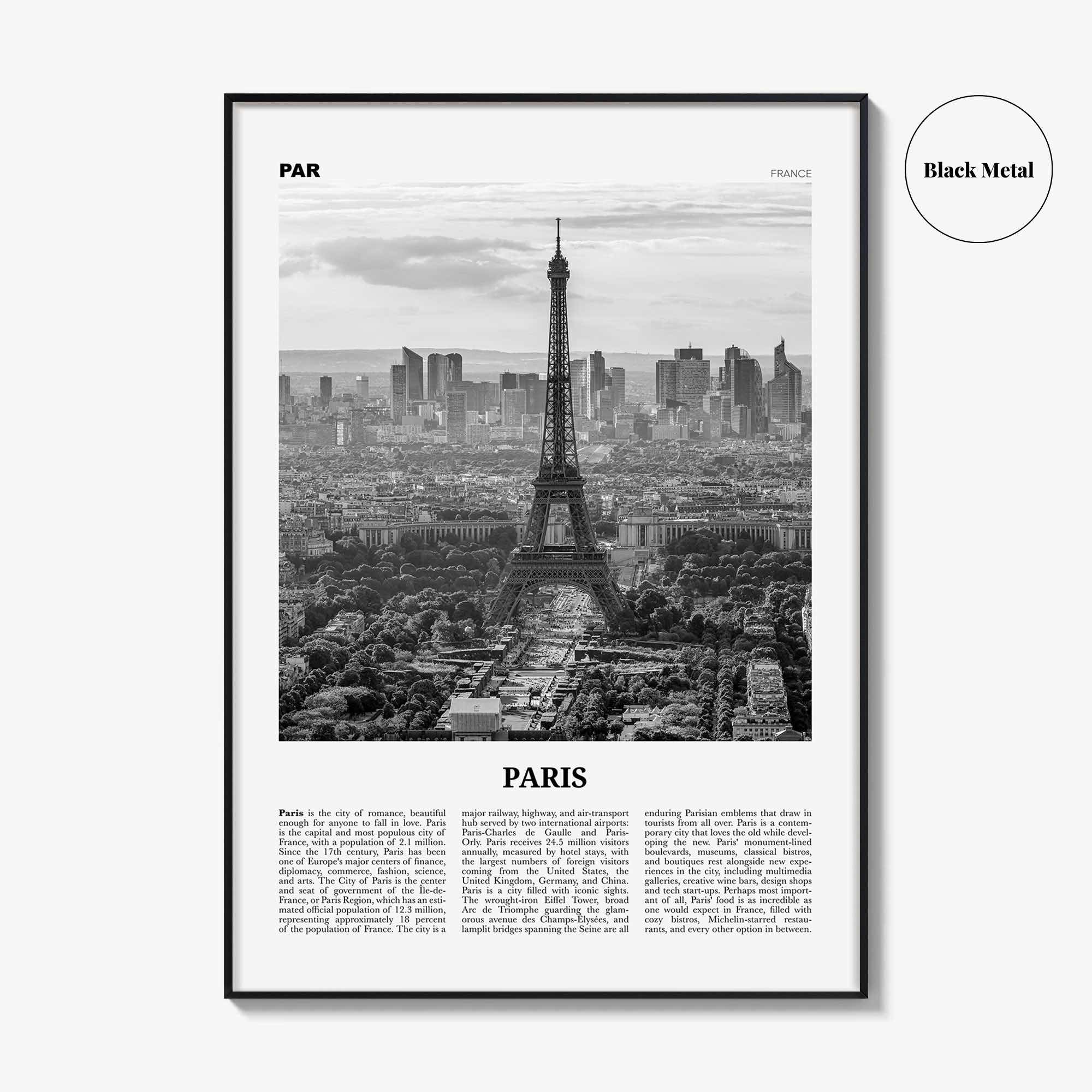 Paris Print Black and White No 4, Paris Wall Art, Paris Poster, Paris Photo, Paris Wall Décor, Paris Map, France