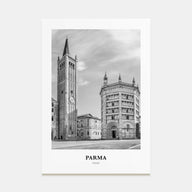 Parma Portrait B&W Poster