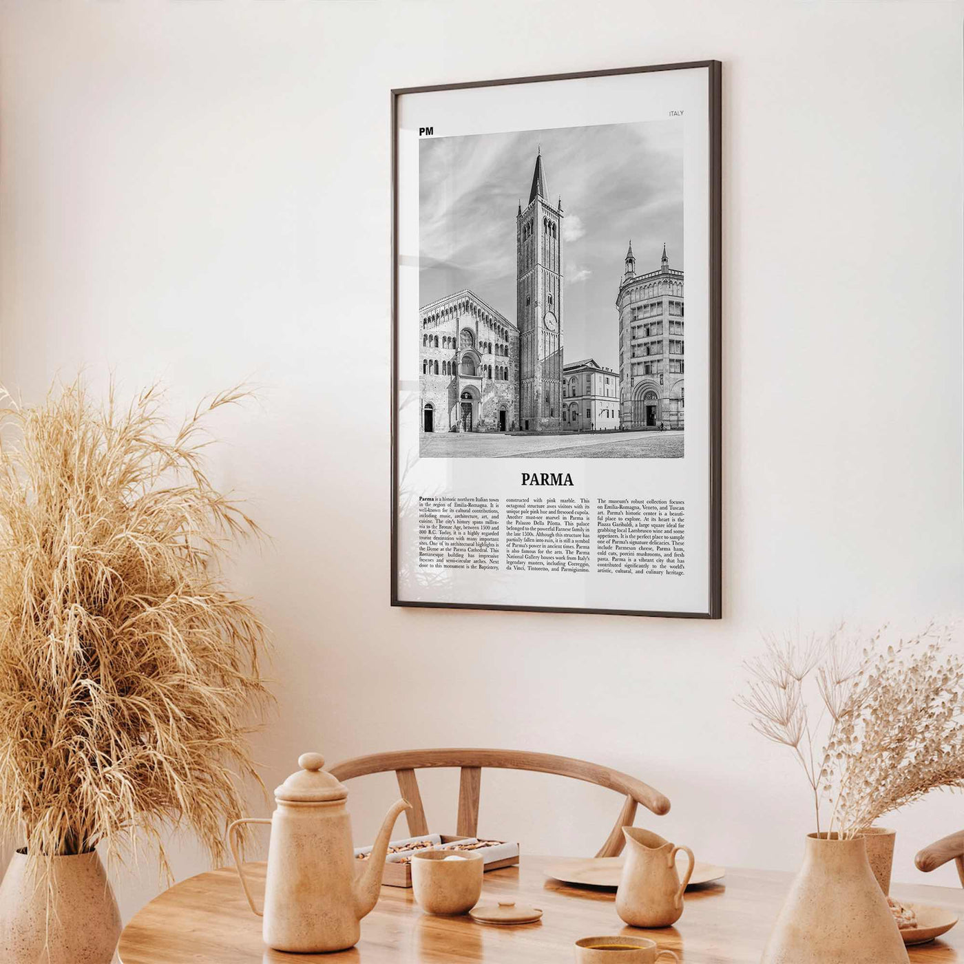 Parma Print Black and White, Parma Wall Art, Parma Poster, Parma Photo, Parma Map, Parma Wall Decor, Italy, Italia