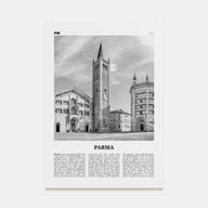 Parma Travel B&W Poster