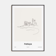 Pattaya Drawn Poster