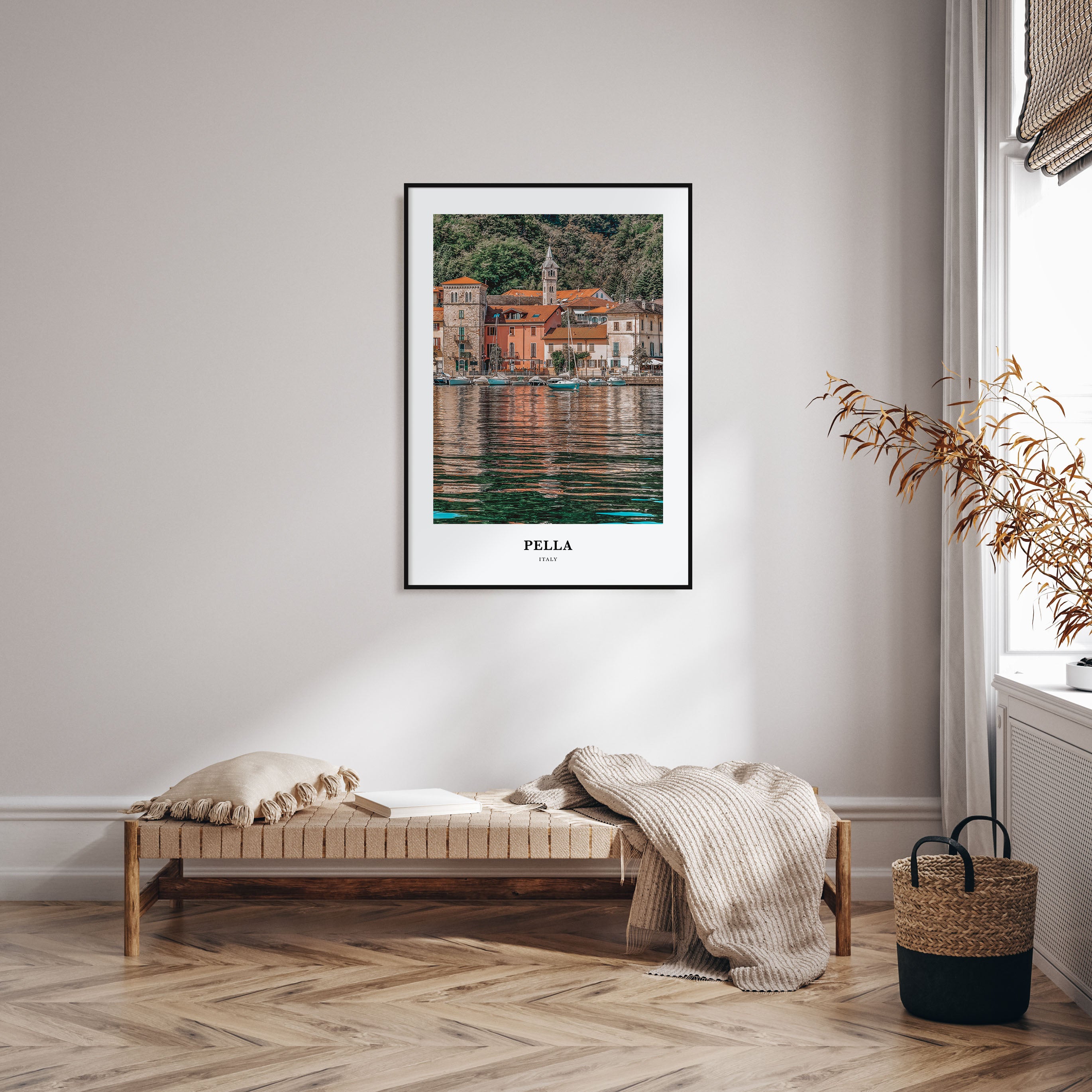 Pella, Italy Portrait Color No 1 Poster