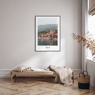 Pella, Italy Portrait Color No 2 Poster