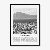 Peloponnese Print Black and White, Peloponnese Wall Art, Peloponnese Poster, Peloponnese Photo, Πελοπόννησος, Greece, Patras