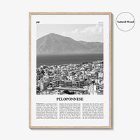 Peloponnese Print Black and White, Peloponnese Wall Art, Peloponnese Poster, Peloponnese Photo, Πελοπόννησος, Greece, Patras