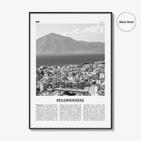 Peloponnese Print Black and White, Peloponnese Wall Art, Peloponnese Poster, Peloponnese Photo, Πελοπόννησος, Greece, Patras