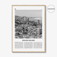 Penang Island Print Black and White, Penang Island Wall Art, Penang Island Poster, Penang Island Photo, Penang Island Wall Decor, Malaysia