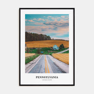 Pennsylvania Portrait Color Poster