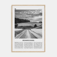 Pennsylvania Travel B&W No 1 Poster