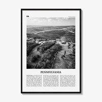 Pennsylvania Print Black and White No 2, Pennsylvania Wall Art, Pennsylvania Poster, Pennsylvania Photo, USA, United States, North America