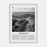 Pennsylvania Travel B&W No 2 Poster