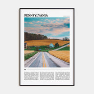 Pennsylvania Travel Color Poster