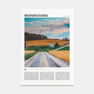 Pennsylvania Travel Color Poster