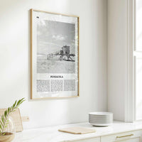 Pensacola Print Black and White No 1, Pensacola Wall Art, Pensacola Poster, Pensacola Photo, Pensacola Wall Décor, Florida, USA