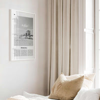 Pensacola Print Black and White No 1, Pensacola Wall Art, Pensacola Poster, Pensacola Photo, Pensacola Wall Décor, Florida, USA