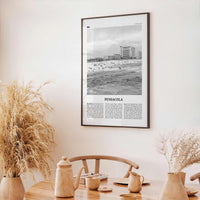 Pensacola Print Black and White No 2, Pensacola Wall Art, Pensacola Poster, Pensacola Photo, Pensacola Wall Décor, Florida, USA