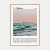 Pensacola Travel Color Poster
