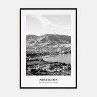 Penticton Portrait B&W Poster