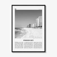 Perdido Key Print Black and White, Perdido Key Wall Art, Perdido Key Poster, Perdido Key Photo, Perdido Key Wall Décor, Florida, USA