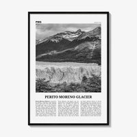 Perito Moreno Glacier Print Black and White, Perito Moreno Wall Art, Perito Moreno Poster, Perito Moreno Photo, Perito Moreno Wall Décor