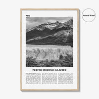 Perito Moreno Glacier Print Black and White, Perito Moreno Wall Art, Perito Moreno Poster, Perito Moreno Photo, Perito Moreno Wall Décor