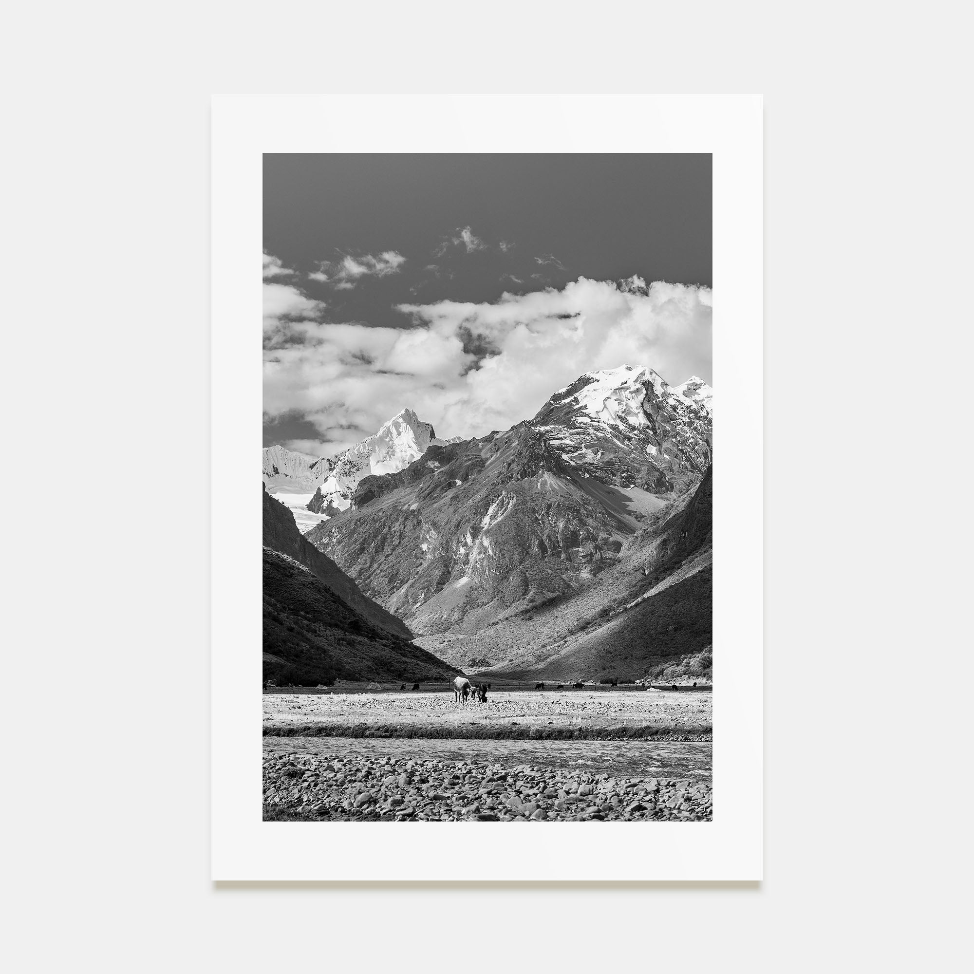 Peru Photo B&W Poster