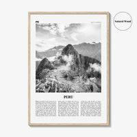 Peru Print Black and White No 1, Peru Wall Art, Peru Poster, Peru Photo, Peru Wall Decor, Country Art Print, República del Perú