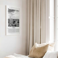 Perugia Print Black and White, Perugia  Wall Art, Perugia Poster,  Perugia Photo, Perugia Wall Décor, Perugia Map, Italy