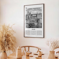Pesaro Print Black and White, Pesaro Wall Art, Pesaro Poster, Pesaro Photo, Pesaro Wall Décor, Pesaro Map, Italy