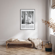 Petaluma Travel B&W Poster