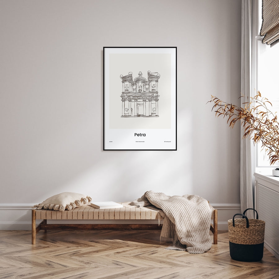 Petra Drawn Poster