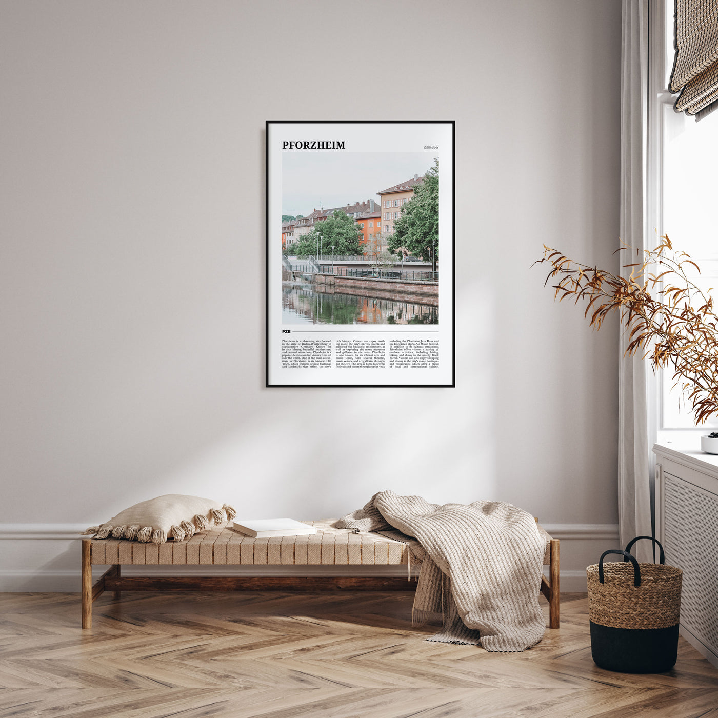 Pforzheim Travel Color Poster