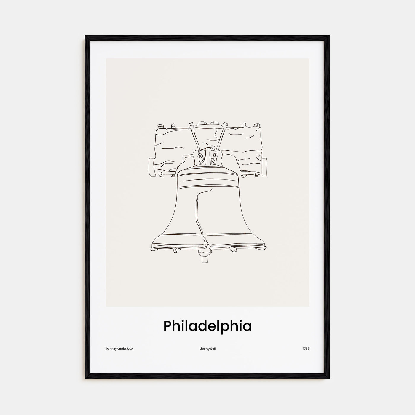 Philadelphia Drawn No 2 Poster