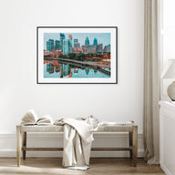 Philadelphia Landscape Color Poster