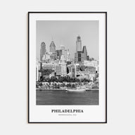 Philadelphia Portrait B&W No 2 Poster