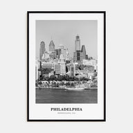 Philadelphia Portrait B&W No 2 Poster