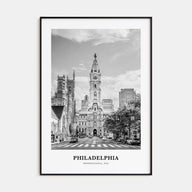 Philadelphia Portrait B&W No 3 Poster