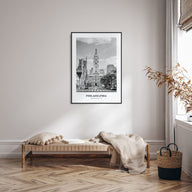 Philadelphia Portrait B&W No 3 Poster