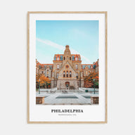 Philadelphia Portrait Color No 1 Poster