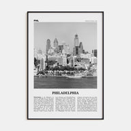 Philadelphia Travel B&W No 2 Poster