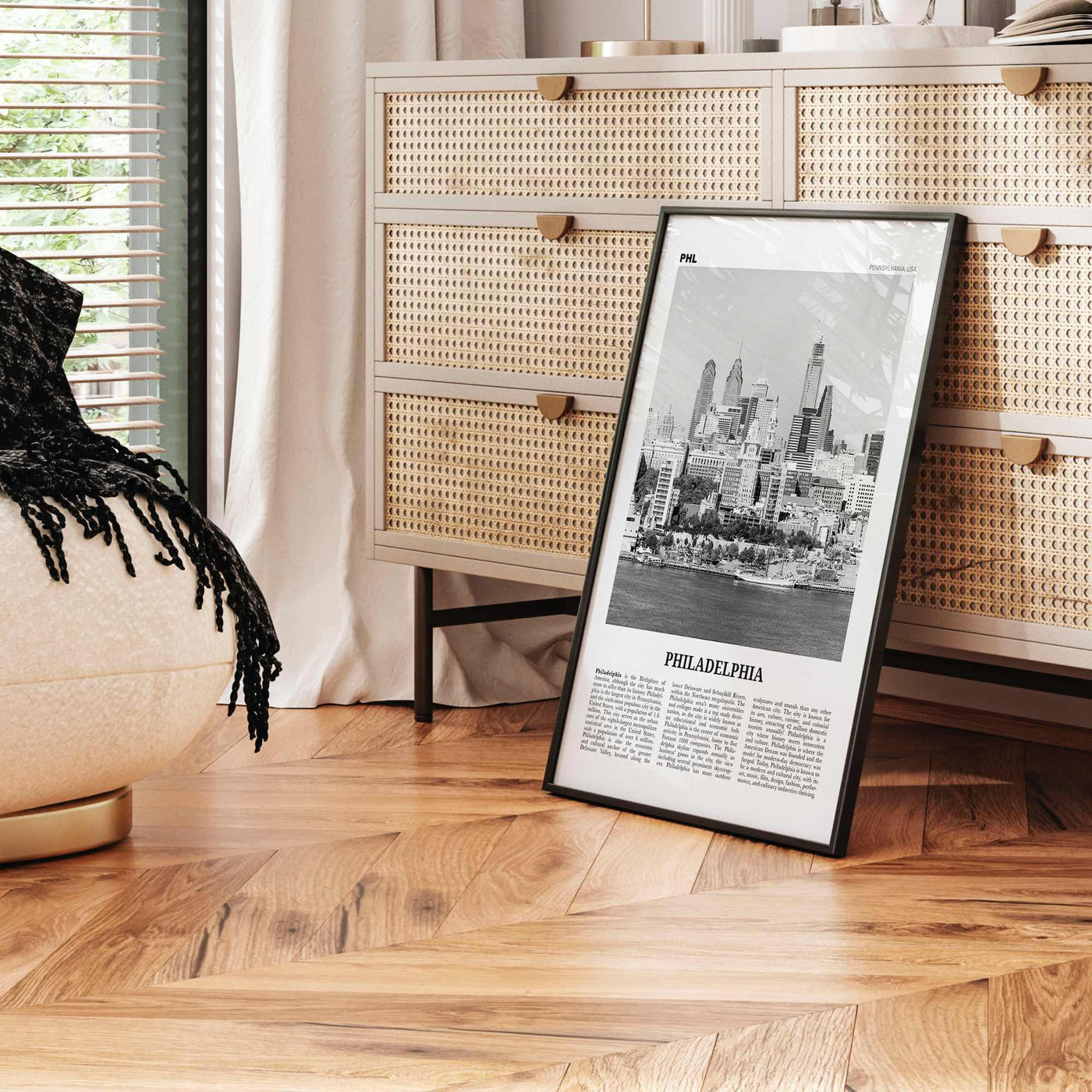 Philadelphia Print Black and White No 2, Philadelphia Wall Art, Philadelphia Poster, Philadelphia, Pennsylvania, USA United States