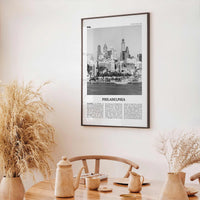 Philadelphia Print Black and White No 2, Philadelphia Wall Art, Philadelphia Poster, Philadelphia, Pennsylvania, USA United States