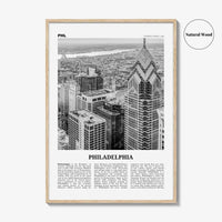 Philadelphia Print Black and White No 3, Philadelphia Wall Art, Philadelphia Poster, Philadelphia, Pennsylvania, USA United States