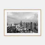 Philippines Landscape B&W Poster
