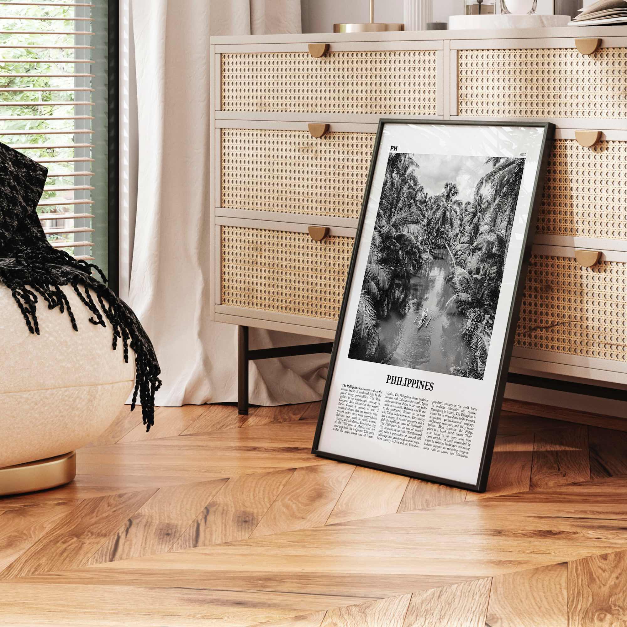 Philippines Print Black and White No 1, Philippines Wall Art, Philippines Poster, Philippines Photo, Manila, Pilipinas, Filipino, Asia